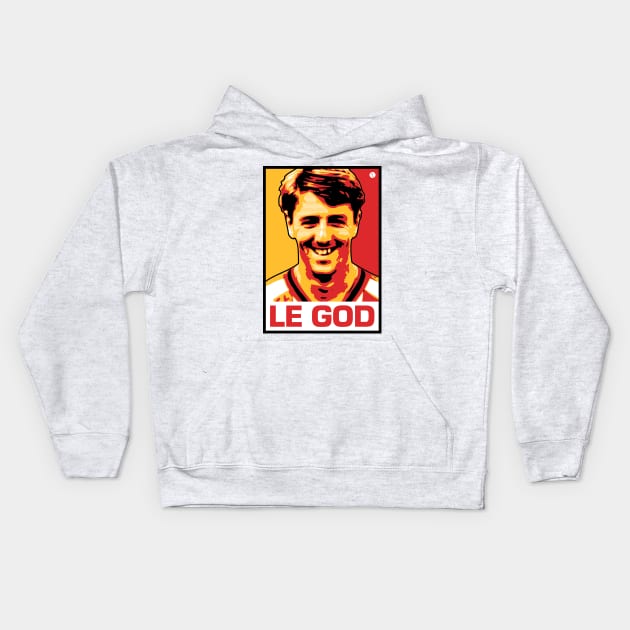 Le God Kids Hoodie by DAFTFISH